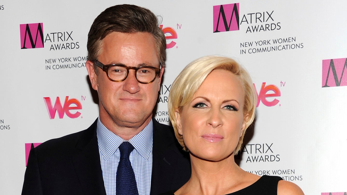 MSNBC's "Morning Joe" hosts Joe Scarborough and Mika Brzezinski met with Donald Trump at Mar-a-Lago in November.