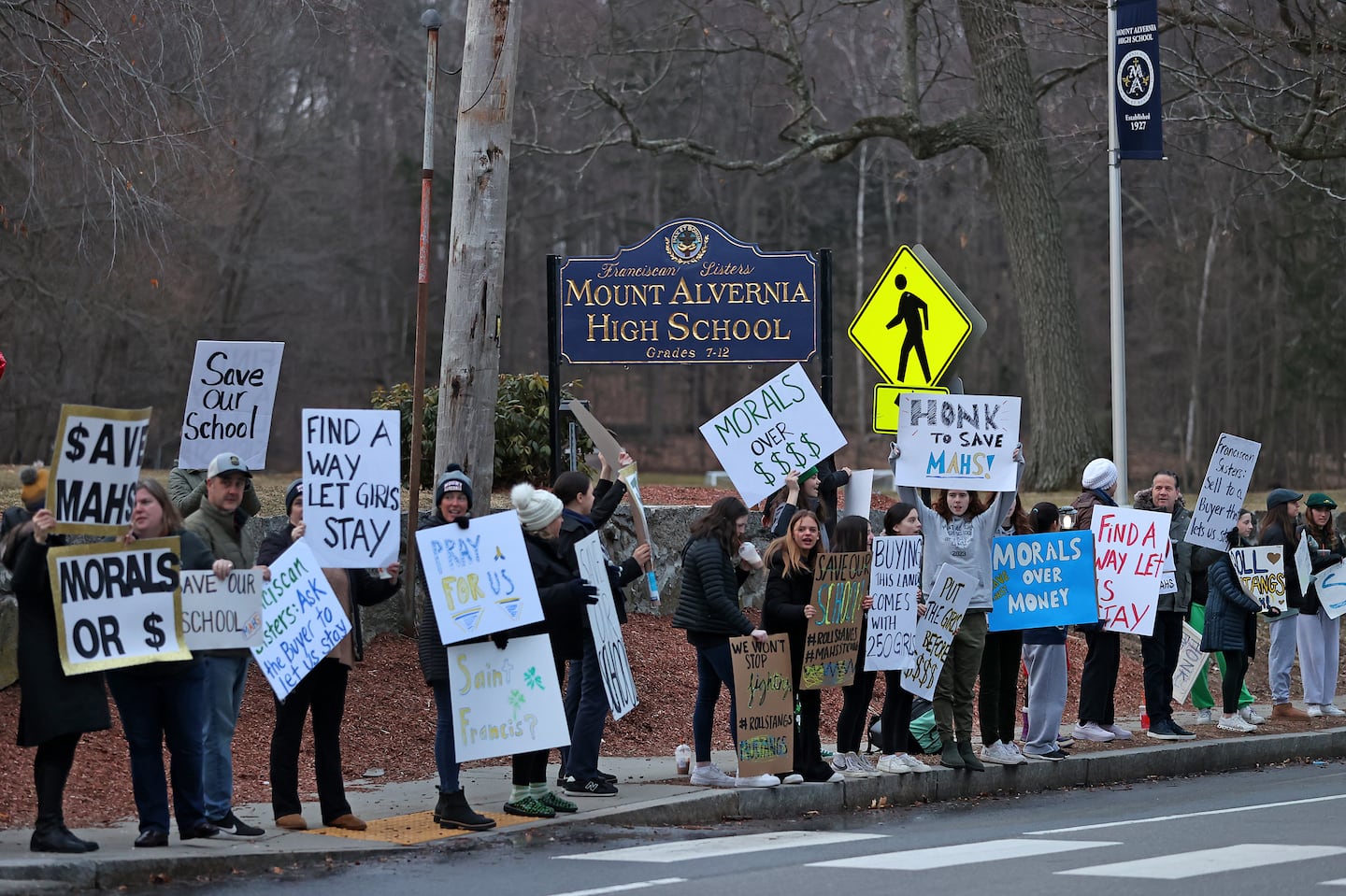 Catholic schools like Newton's Mount Alvernia High School have been closing for decades, as the schools face declining interest and rising costs. Mount Alvernia closed at the end of the 2022-23 school year.