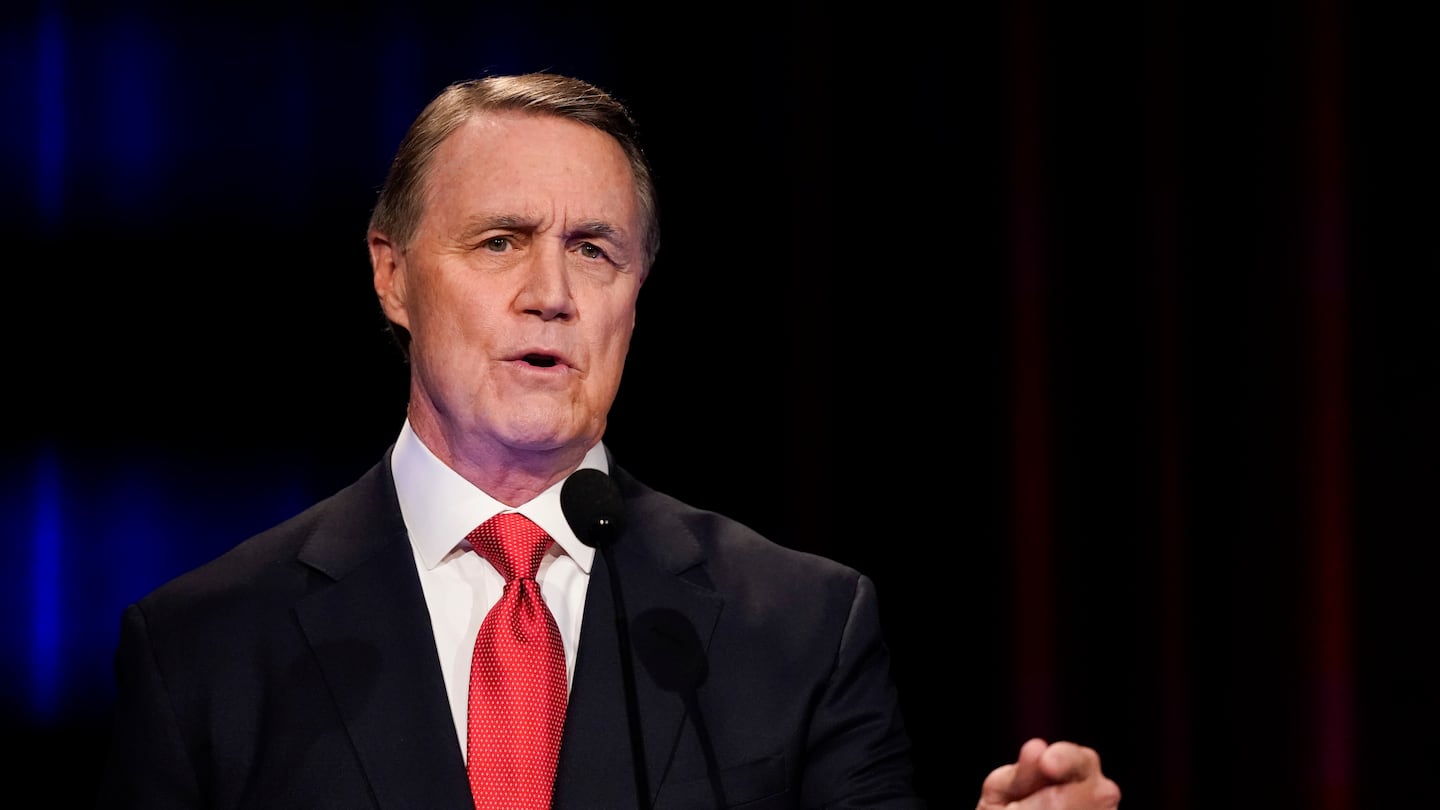 Former Senator David Perdue.