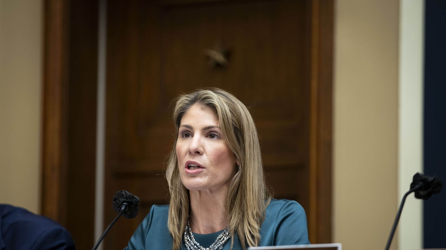 Rep. Lori Trahan, D-Mass., speaks during a House Energy and Commerce Subcommittee in Washington D.C.