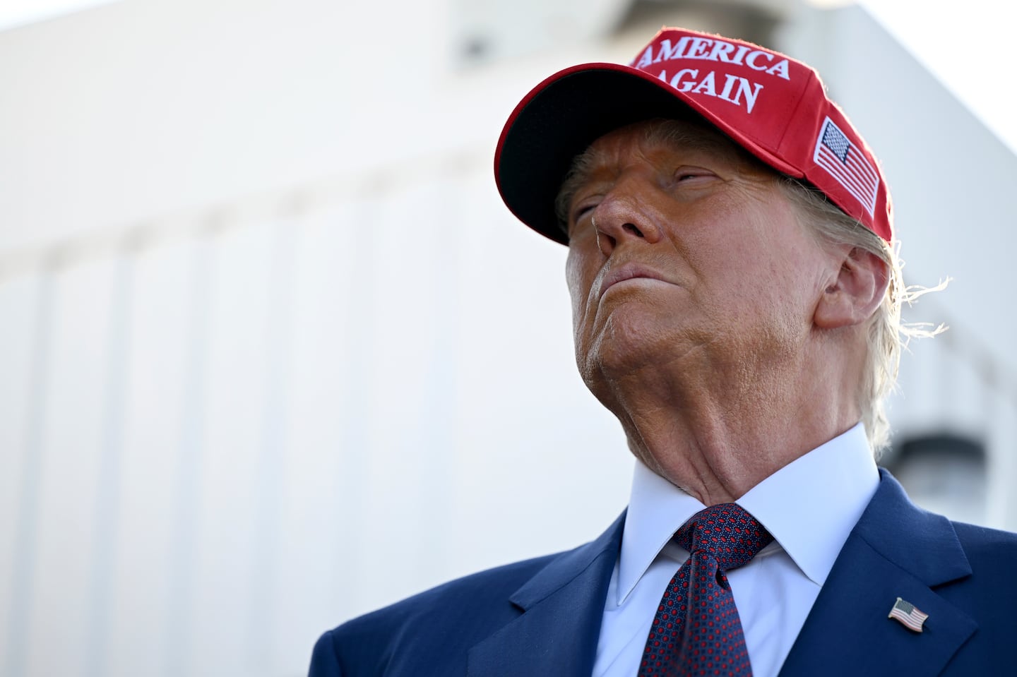 President-elect Donald Trump arrives before the launch of the sixth test flight of the SpaceX Starship rocket Tuesday, Nov. 19, 2024 in Brownsville, Texas.