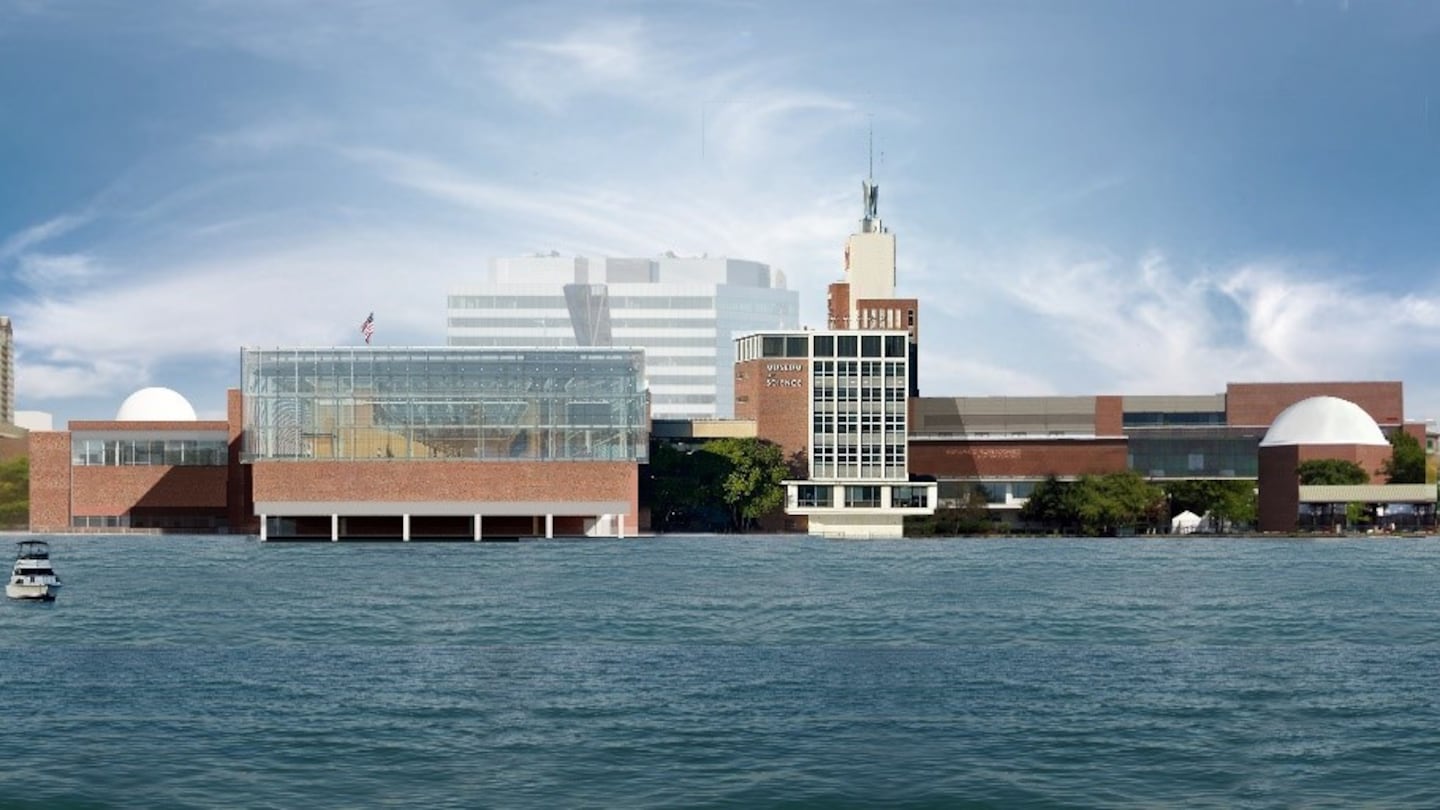 Exterior view of the Museum of Science.