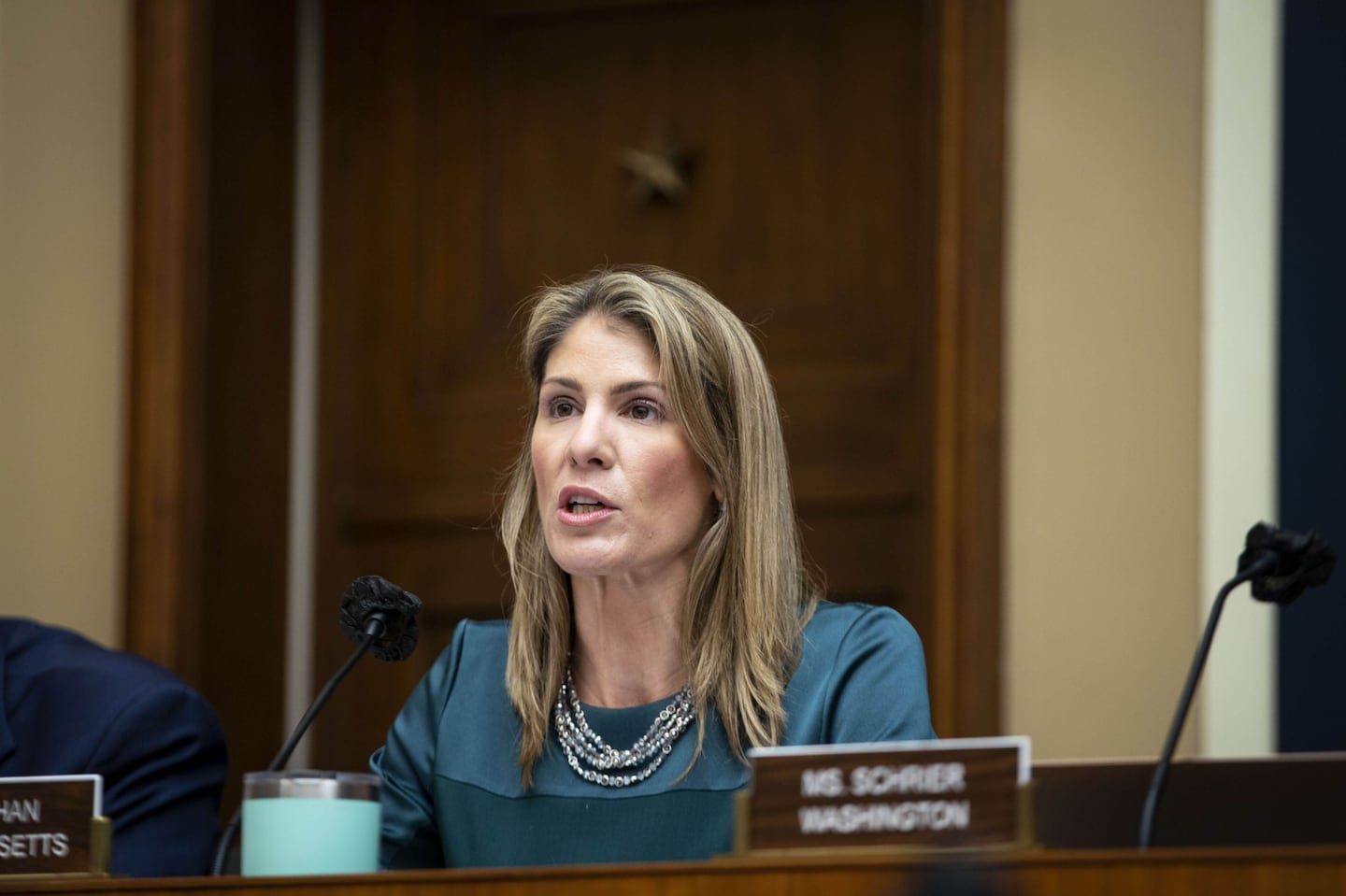 Rep. Lori Trahan, D-Mass., speaks during a House Energy and Commerce Subcommittee in Washington D.C.