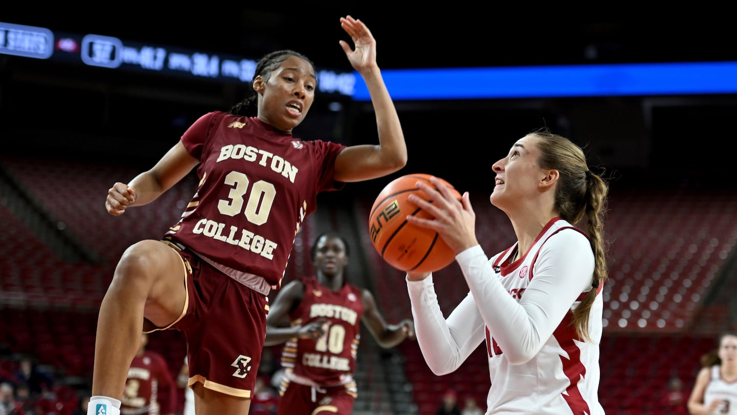 T'yana Todd, shown last week against Arkansas, dominated out of the blocks for Boston College on Sunday in Virginia.