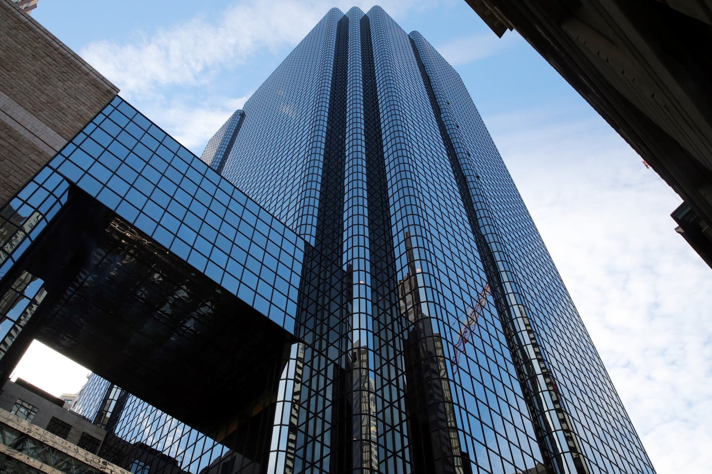 The headquarters of Boston Globe Media, including STAT News, are located at 1 Exchange Place in Boston.