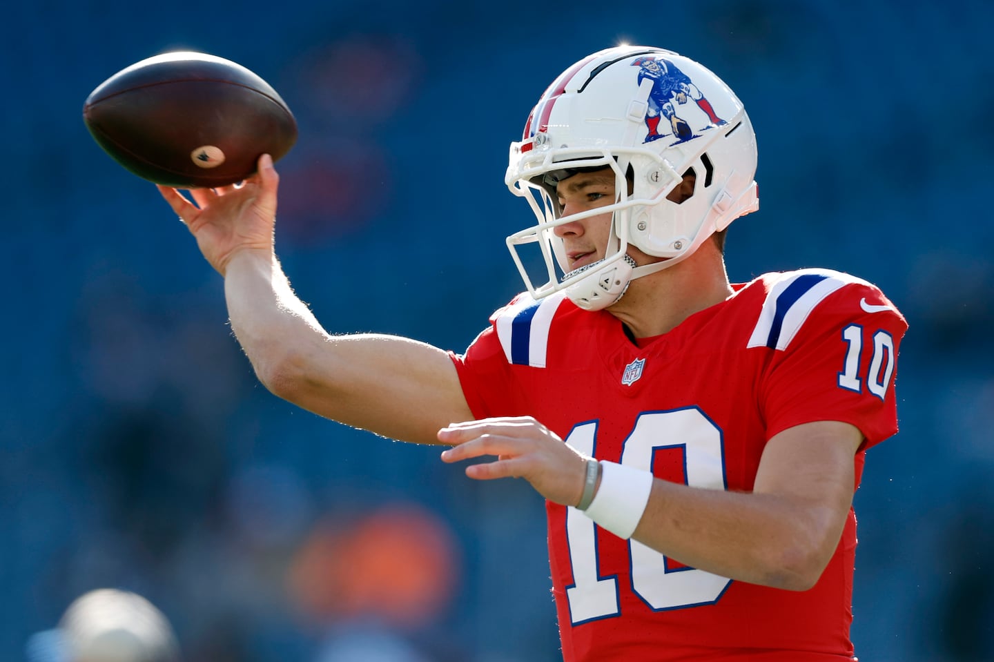 The Patriots turned down enticing offers from the Vikings and Giants for the No. 3 overall pick, then used it on quarterback Drake Maye.