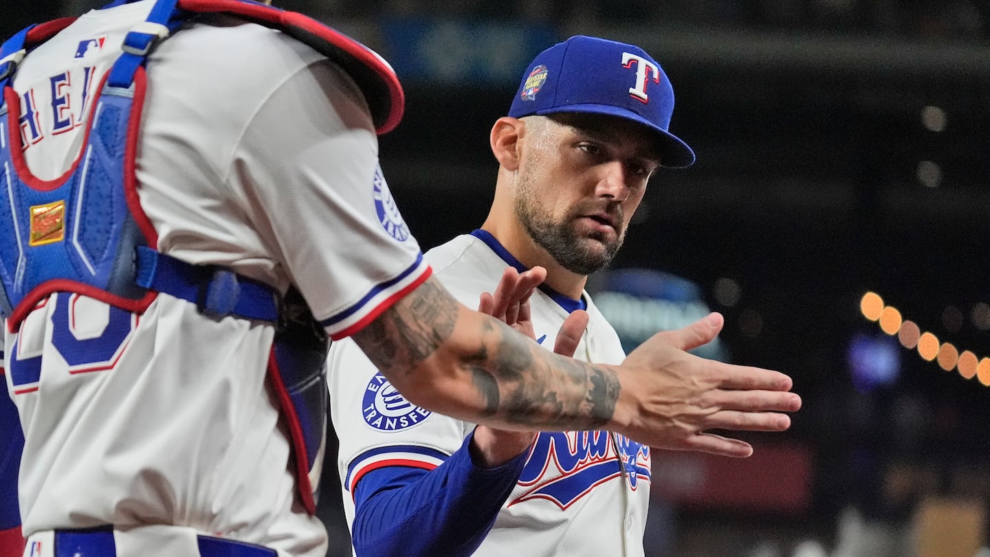 Nate Eovaldi has made 54 regular-season and six postseason starts for Texas since leaving the Red Sox as a free agent following the 2022 season.