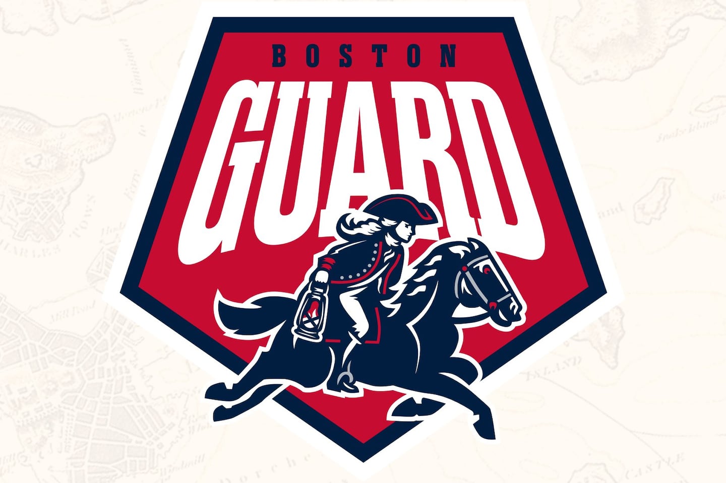 The Boston Guard drew its color scheme from the Boston Cannons, the city's longstanding men's professional lacrosse team.