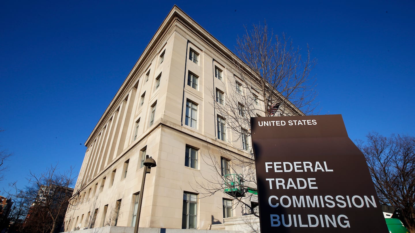 The Federal Trade Commission building in Washington.