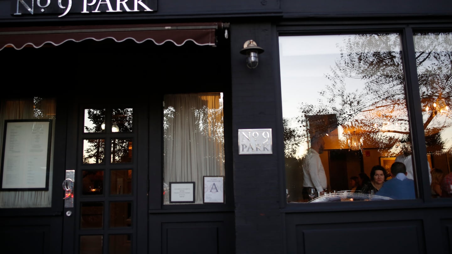 A group of investors has agreed to purchase No. 9 Park, Barbara Lynch's first restaurant, but that deal is in limbo amid a lawsuit over unpaid personal property taxes, Lynch's chief operating officer says.