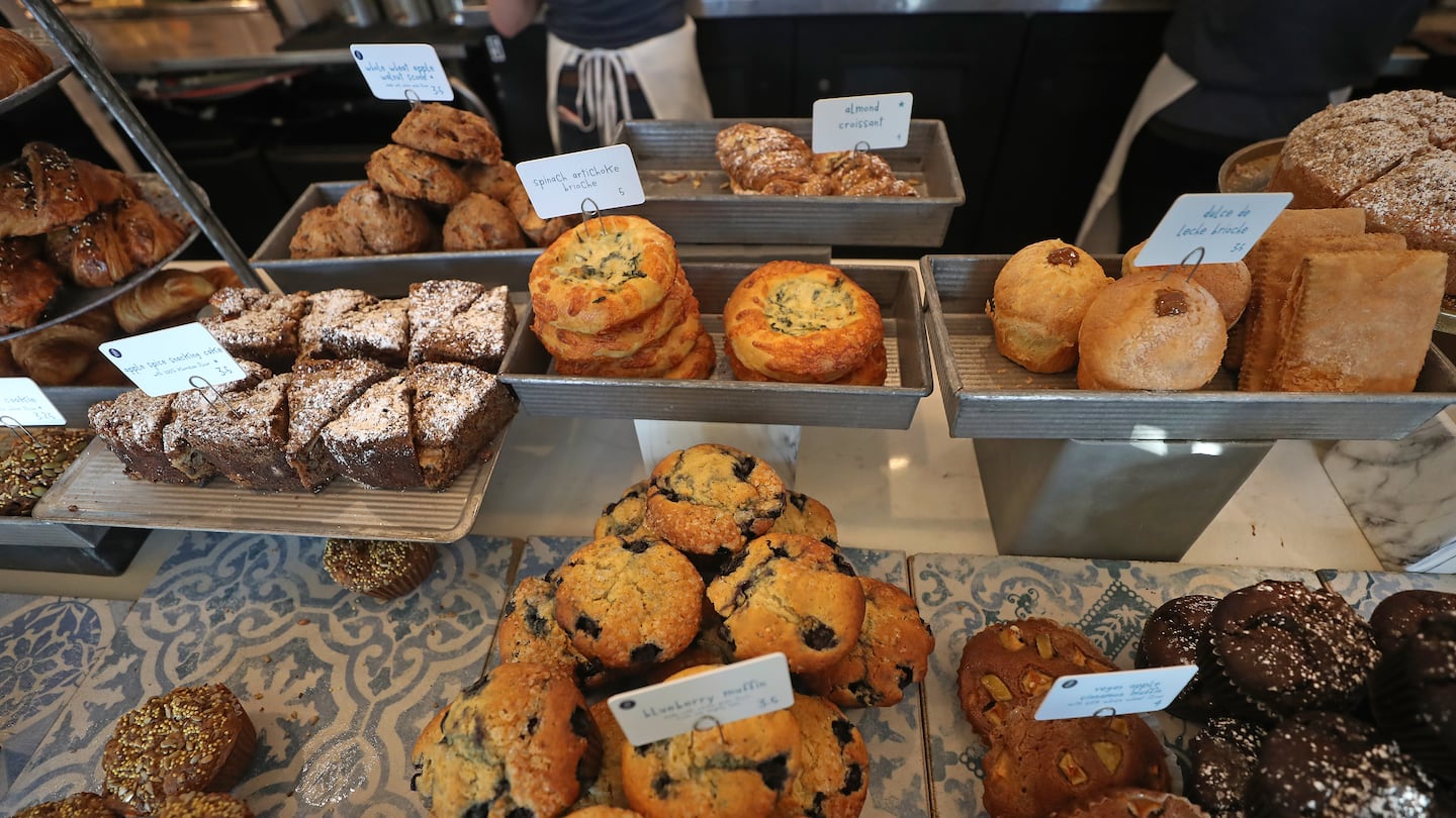 Pastries in 2020 at Flour Bakery in Back Bay. The beloved local chain was selected to become the new concessions vendor at the Boston Common.