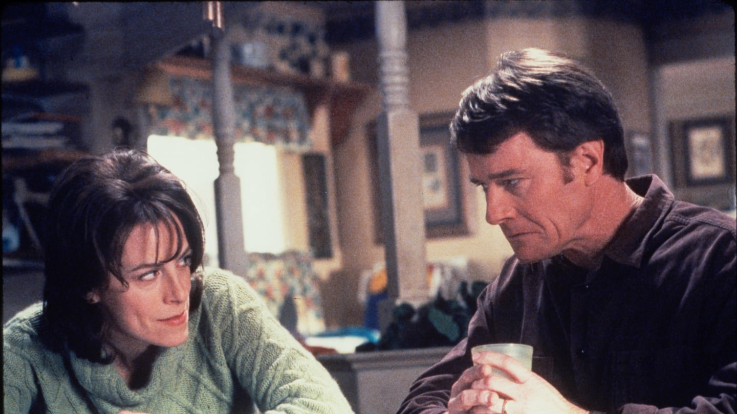 Jane Kaczmarek and Bryan Cranston in "Malcolm in the Middle," which ran on Fox from 2000-06.