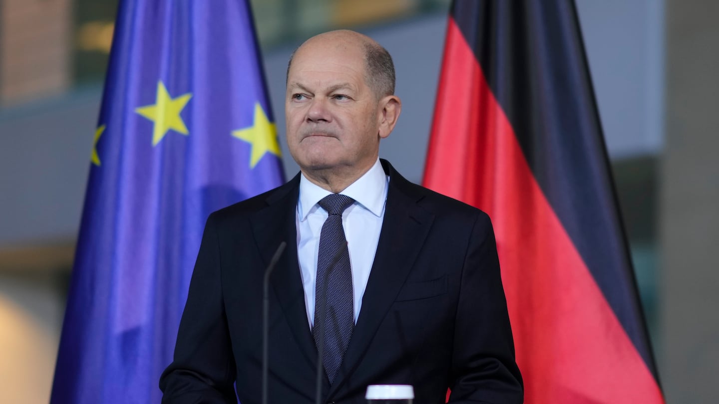 German Chancellor Olaf Scholz.