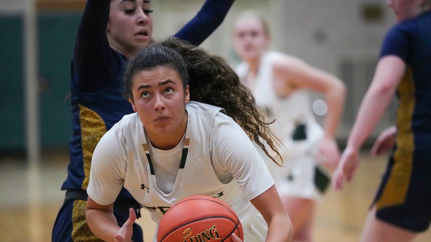 Bishop Feehan's Charlotte Adams-Lopez scored 9 points and dished two assists in the second half.