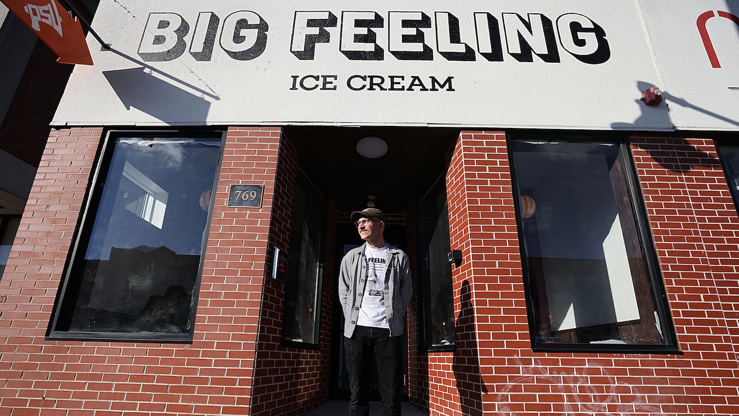 Alex Maddalena is the founder and owner of Big Feeling, an ice cream shop that started as a pop-up in 2019, and is now a brick-and-mortar store at 769 Westminster St. in Providence.