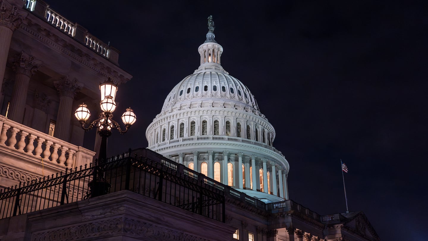 The Capitol is pictured in Washington on Dec. 20.