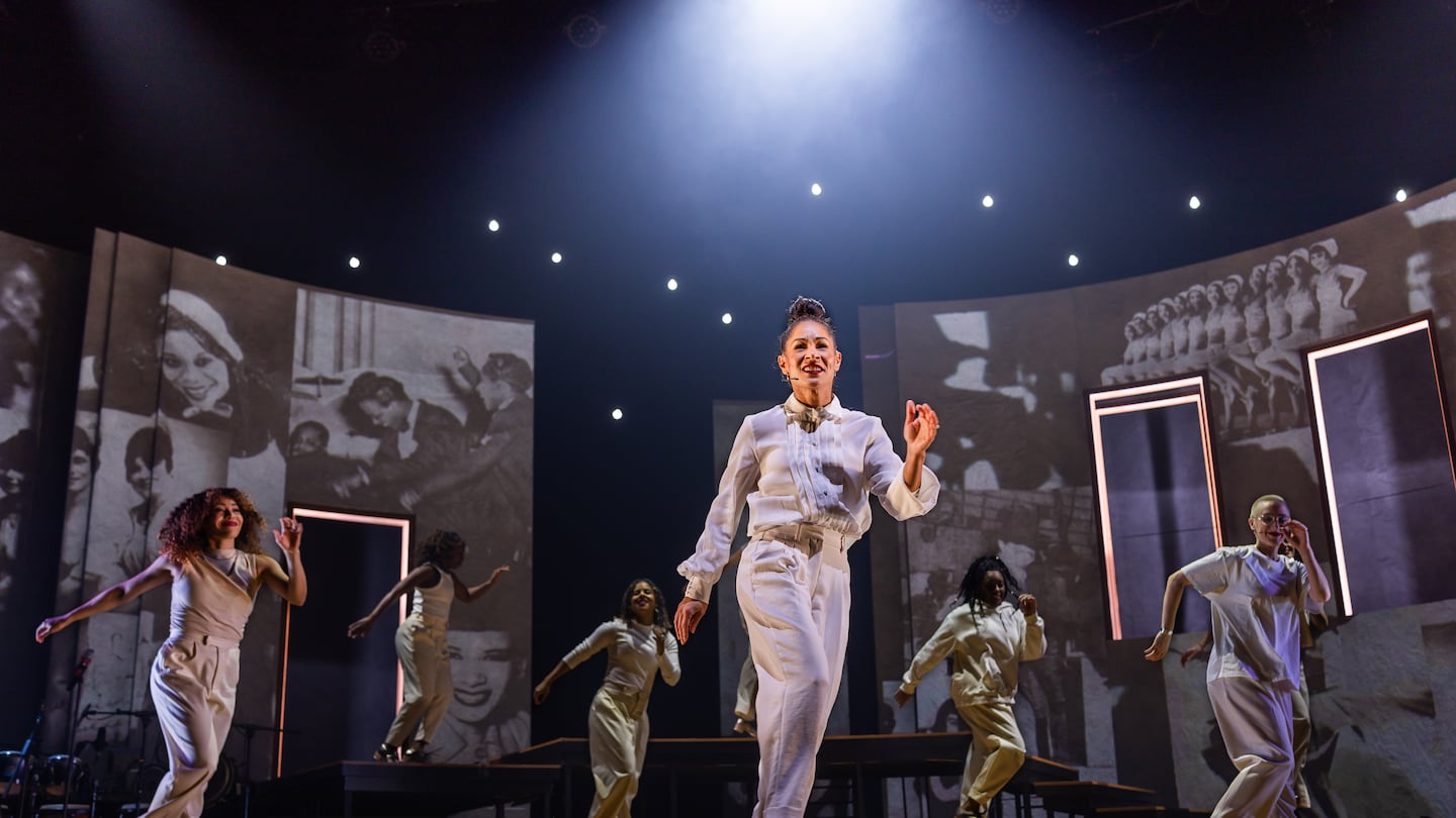 Ayodele Casel in ART’s world-premiere production of her "Diary of a Tap Dancer."