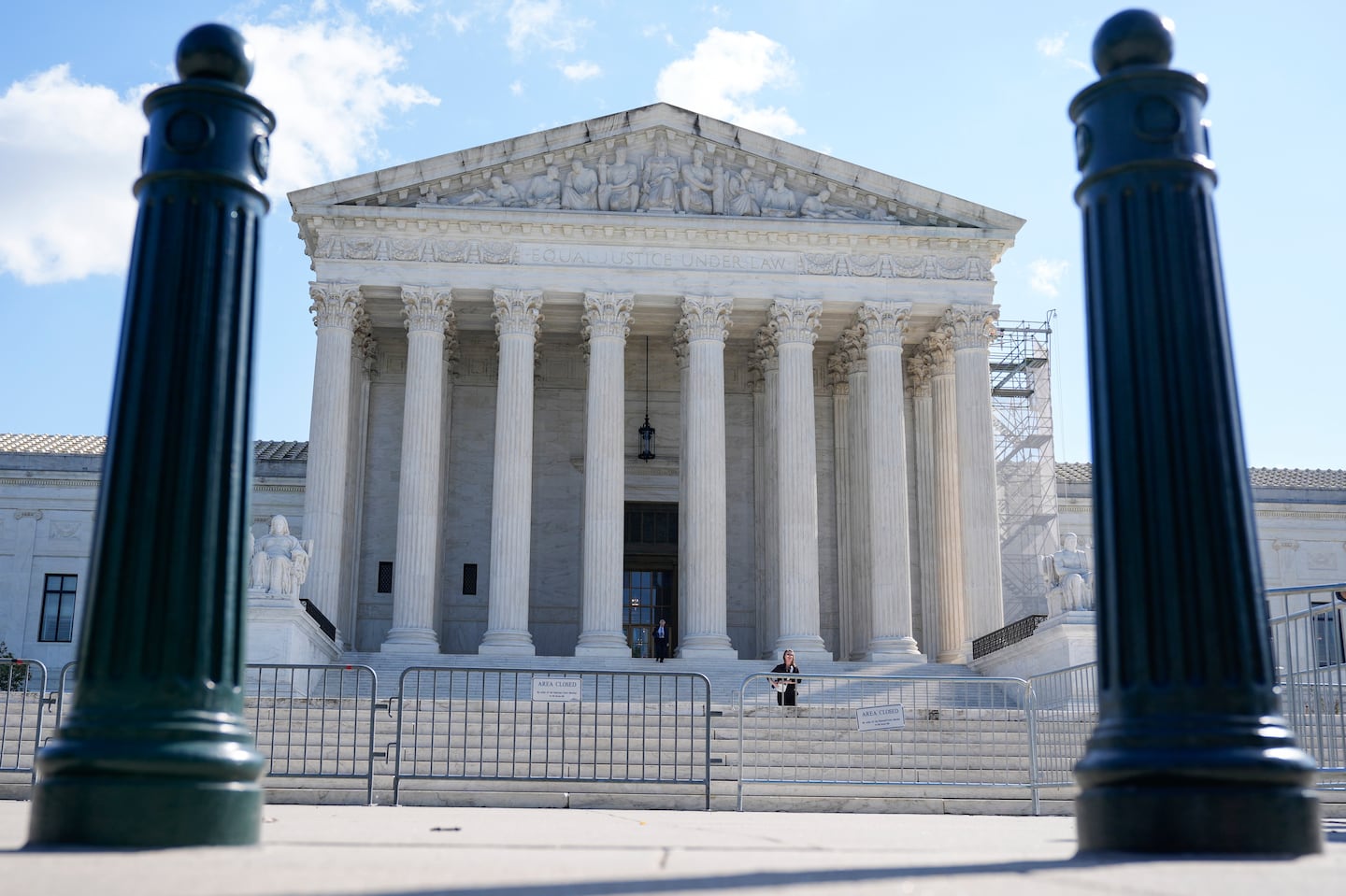 The US Supreme Court in Washington, on Oct. 7.