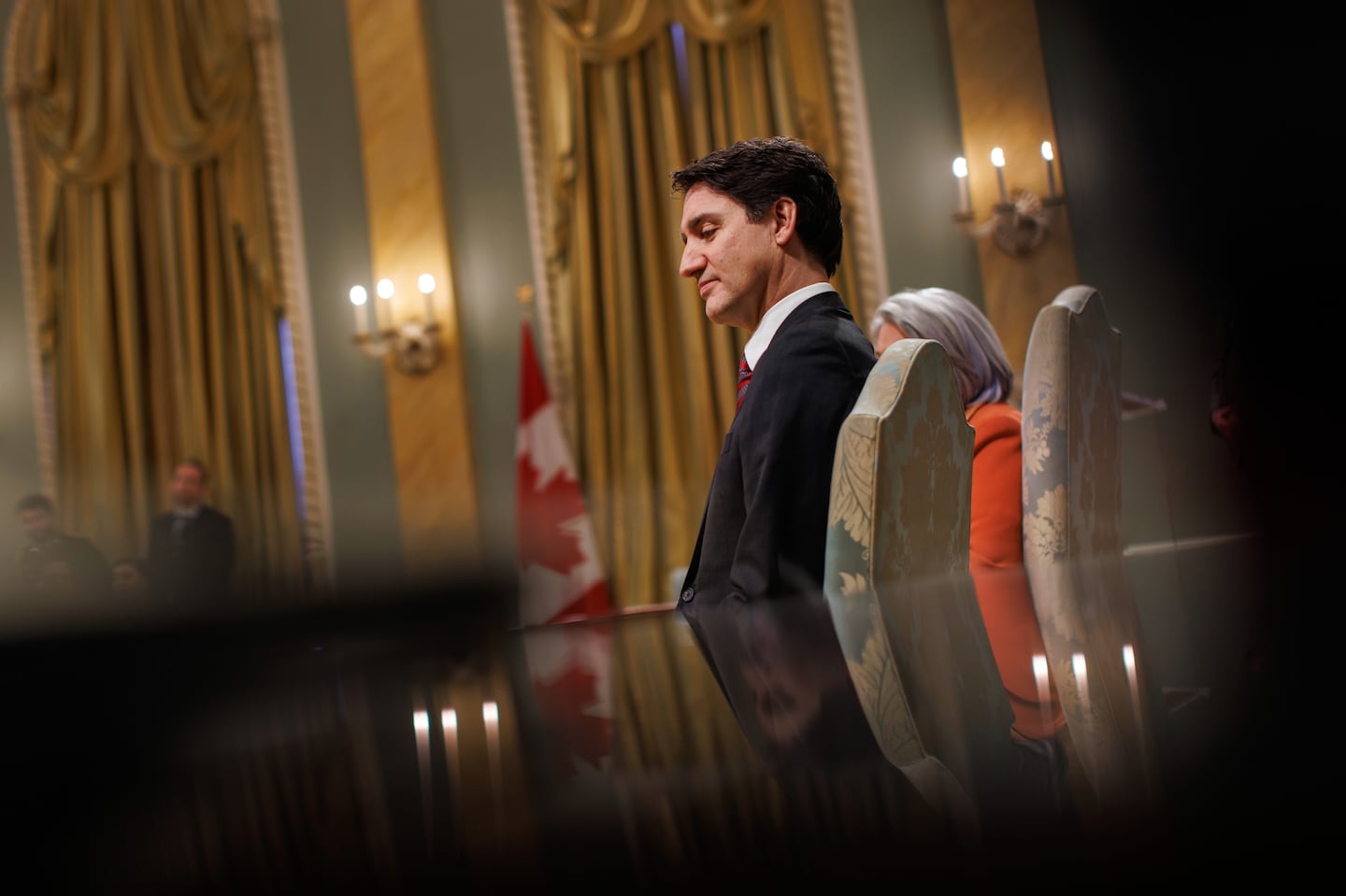 Canadian Prime Minister Justin Trudeau, during a Cabinet swearing-in ceremony on Friday.